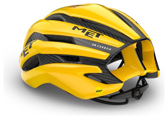 Casque Route Met Trenta 3K Carbon Mips Jaune - Edition Limitée