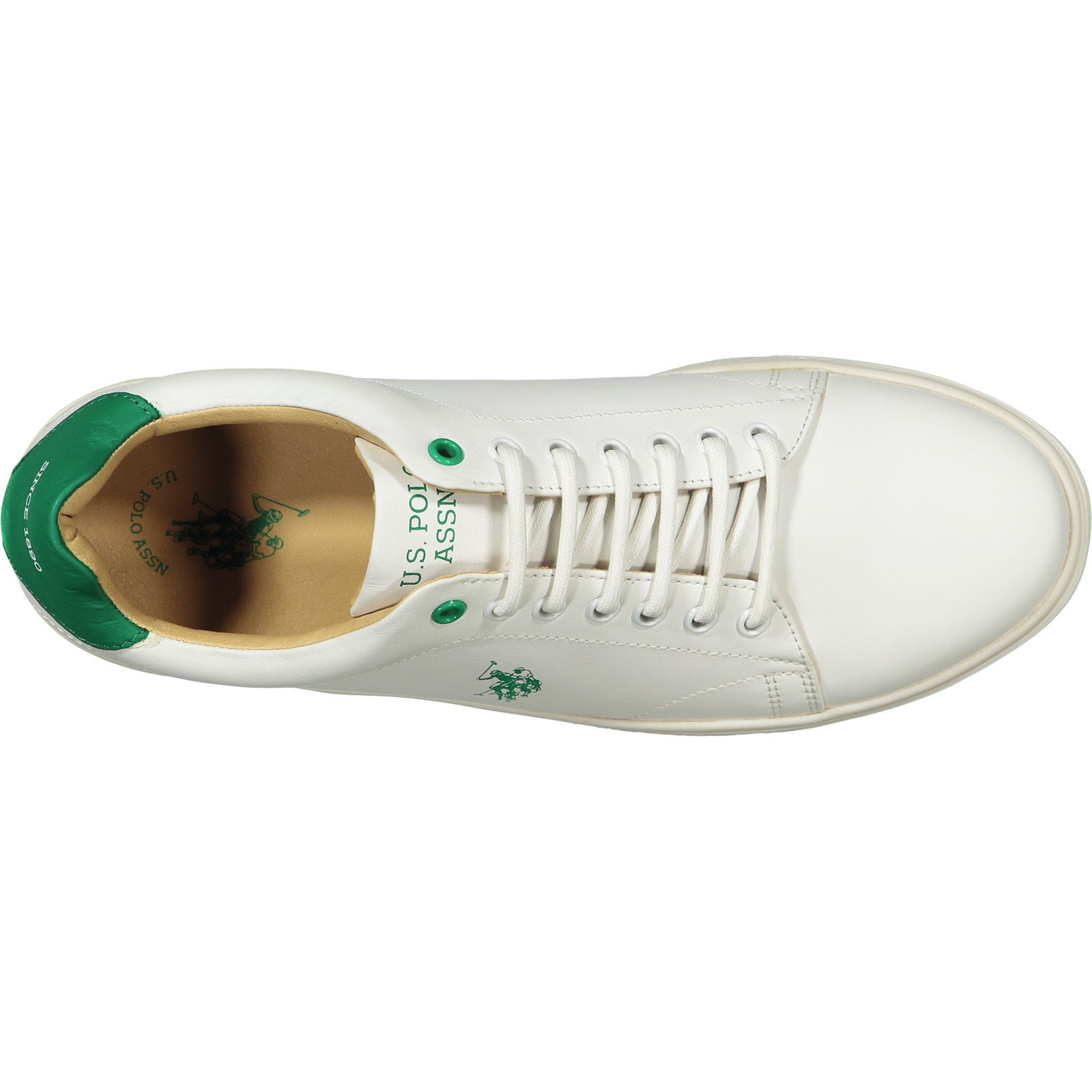 U.S Polo Assn. Herren-Sneaker Leder Hummer 42