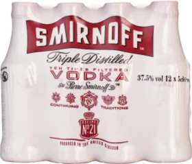 SMIRNOFF VODKA MINIATUREN 12X5CL