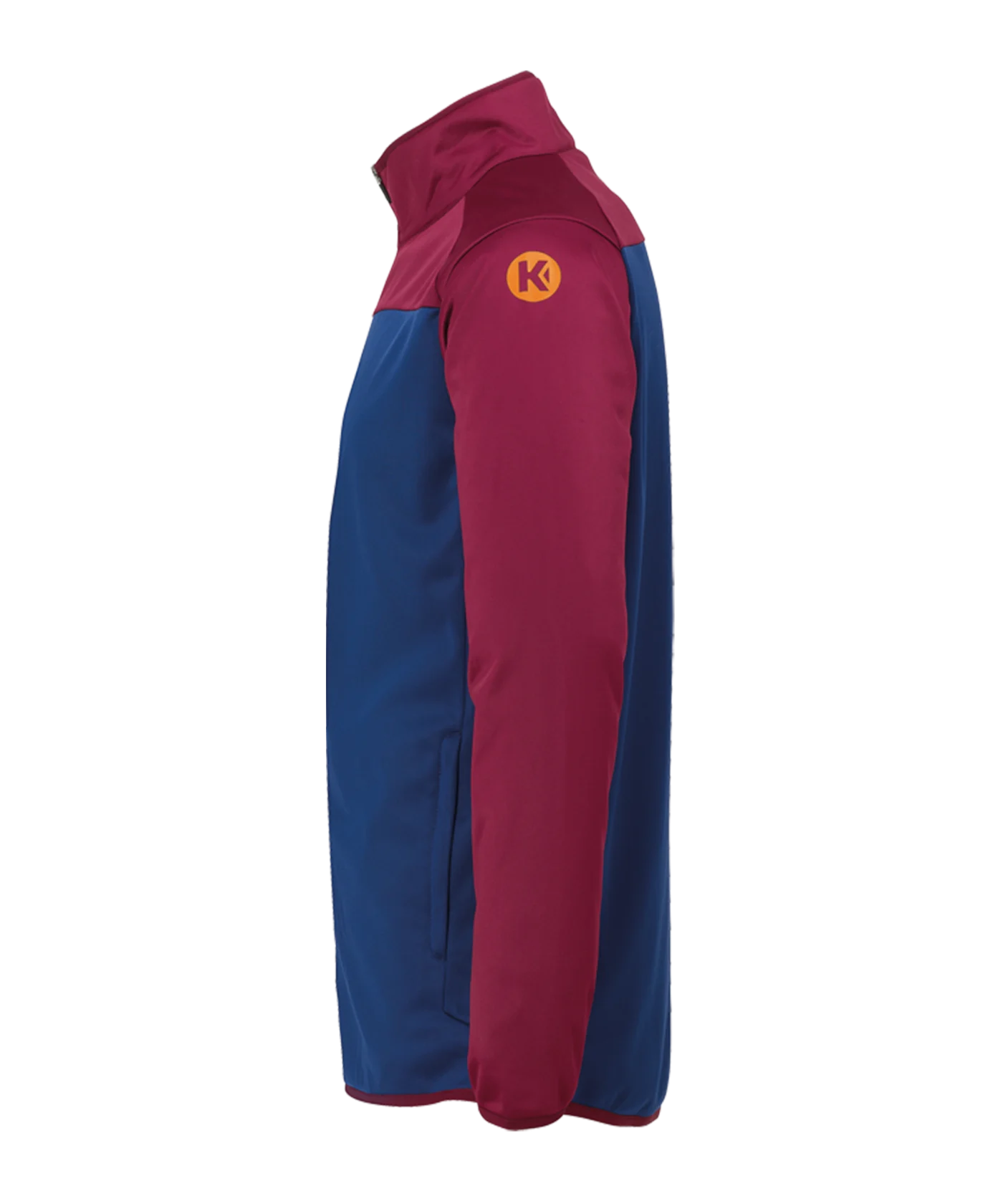 Kempa Prime Polyesterjacke Dunkelblau Rot F11