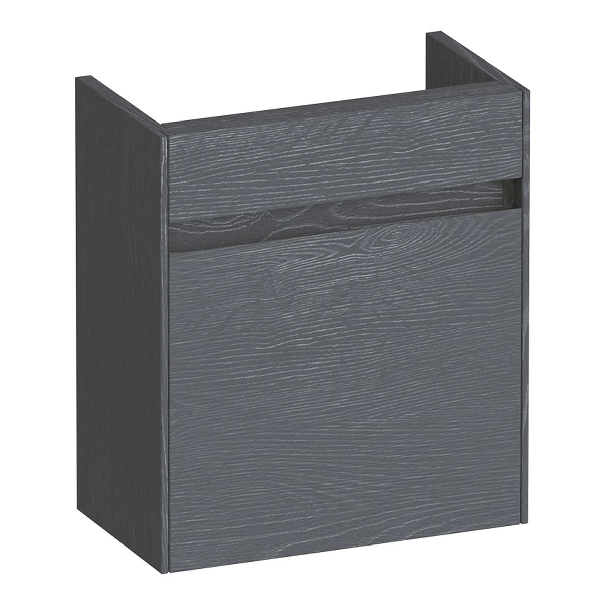 Brauer Inspire fonteinkast 40cm met 1 deur linksdraaiend timber grey