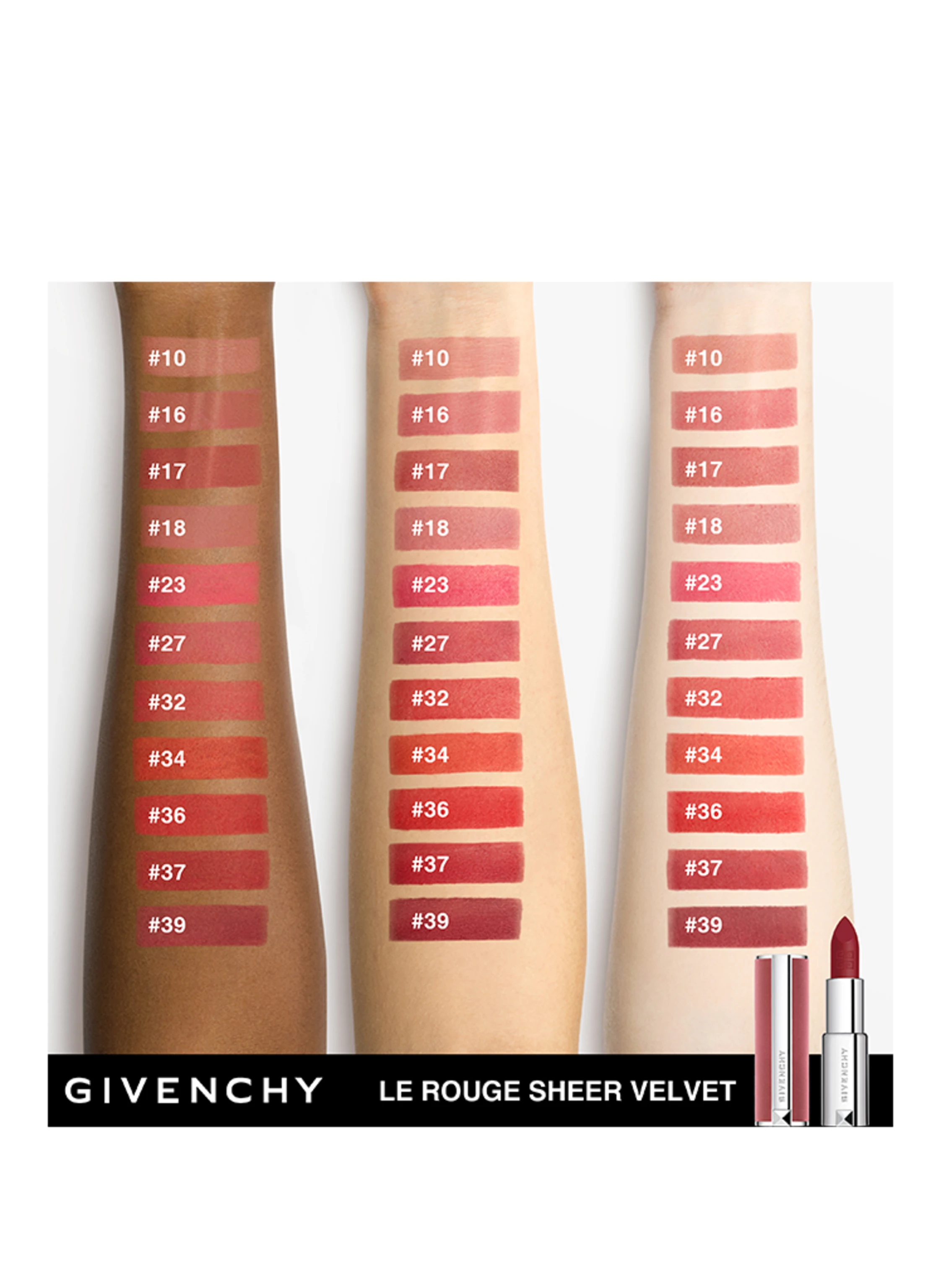 GIVENCHY BEAUTY LE ROUGE INTERDIT SHEER VELVET