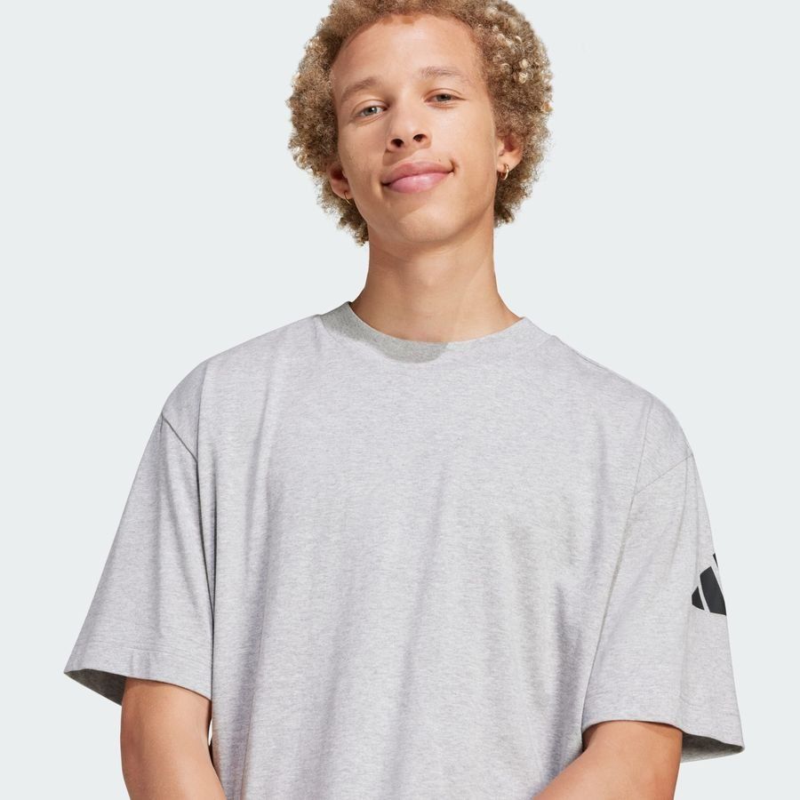 Adidas Essentials Loose Fit 3 Bar Logo Tee