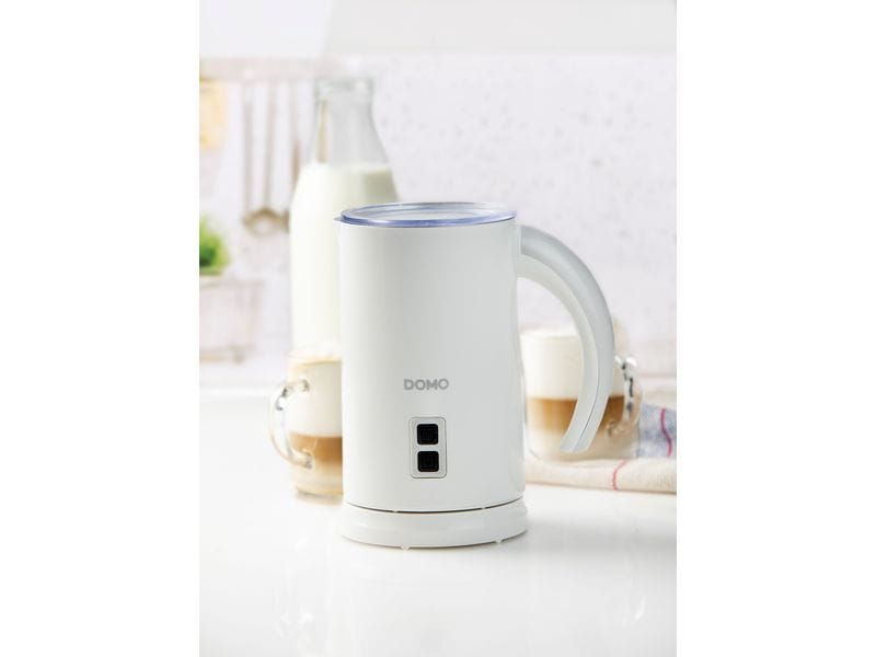 Domo Milchschäumer DO731MF Weiss Elektrischer Milchaufschäumer