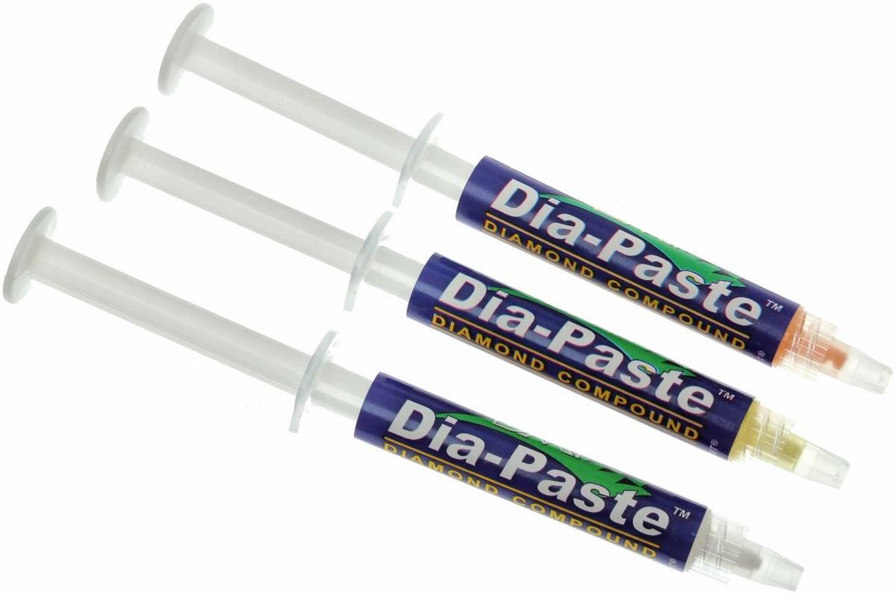 DMT diamantpasta, set van 1, 3 en 6 micron, DPK