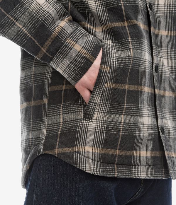 Volcom Ins Riding Flannel Snow Jacke (stone)