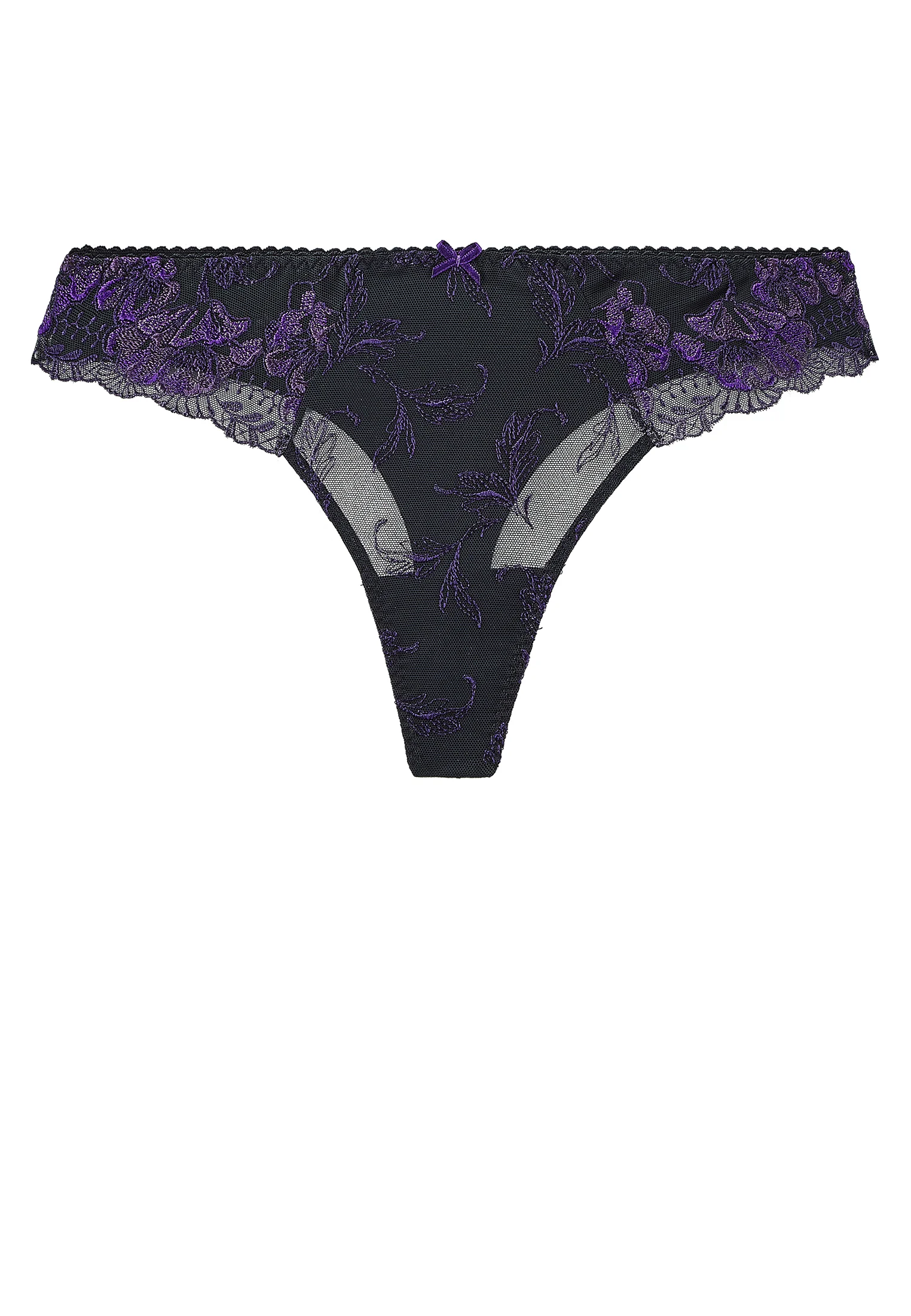 A FLEUR DE TOI - Culotte tanga | Noir
