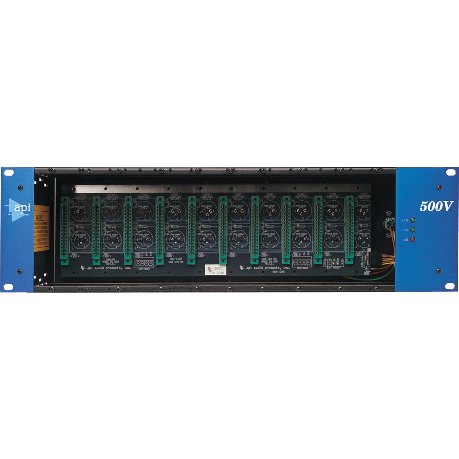 API Audio 500VPR 10 slots rack inclusief voeding