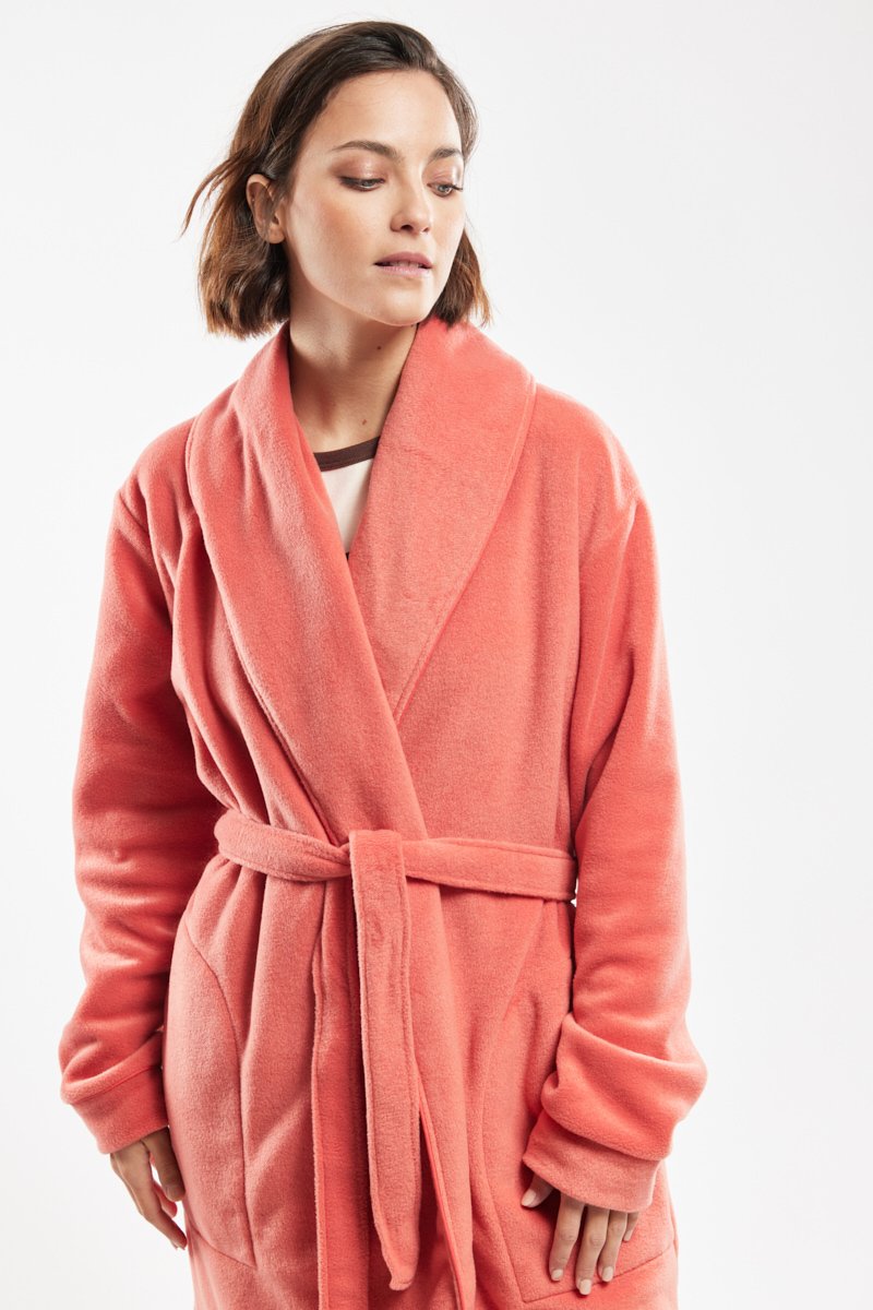 Robe de chambre polaire