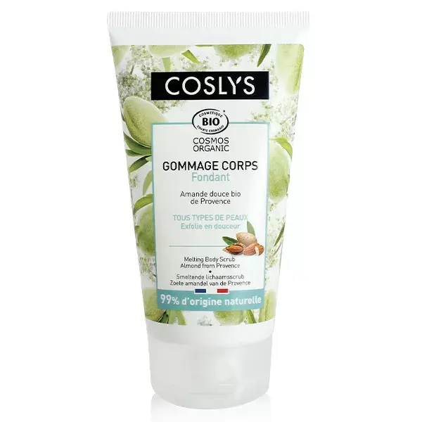 Esfoliante Corporal Derretido de Amêndoas Doces Orgânicas Coslys 150g