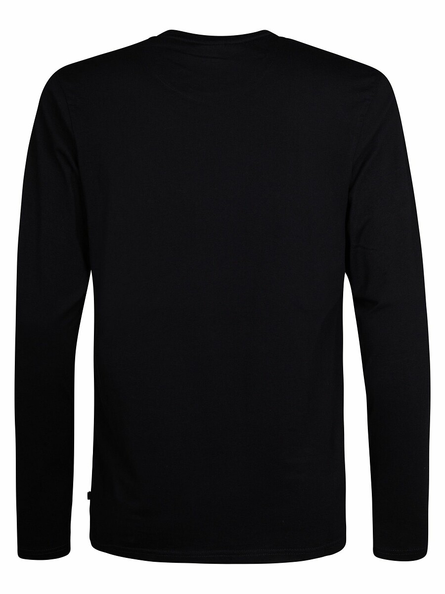 INDÚSTRIAS PETROLÍFERAS<br>Camiseta de manga comprida com logotipo no peito
