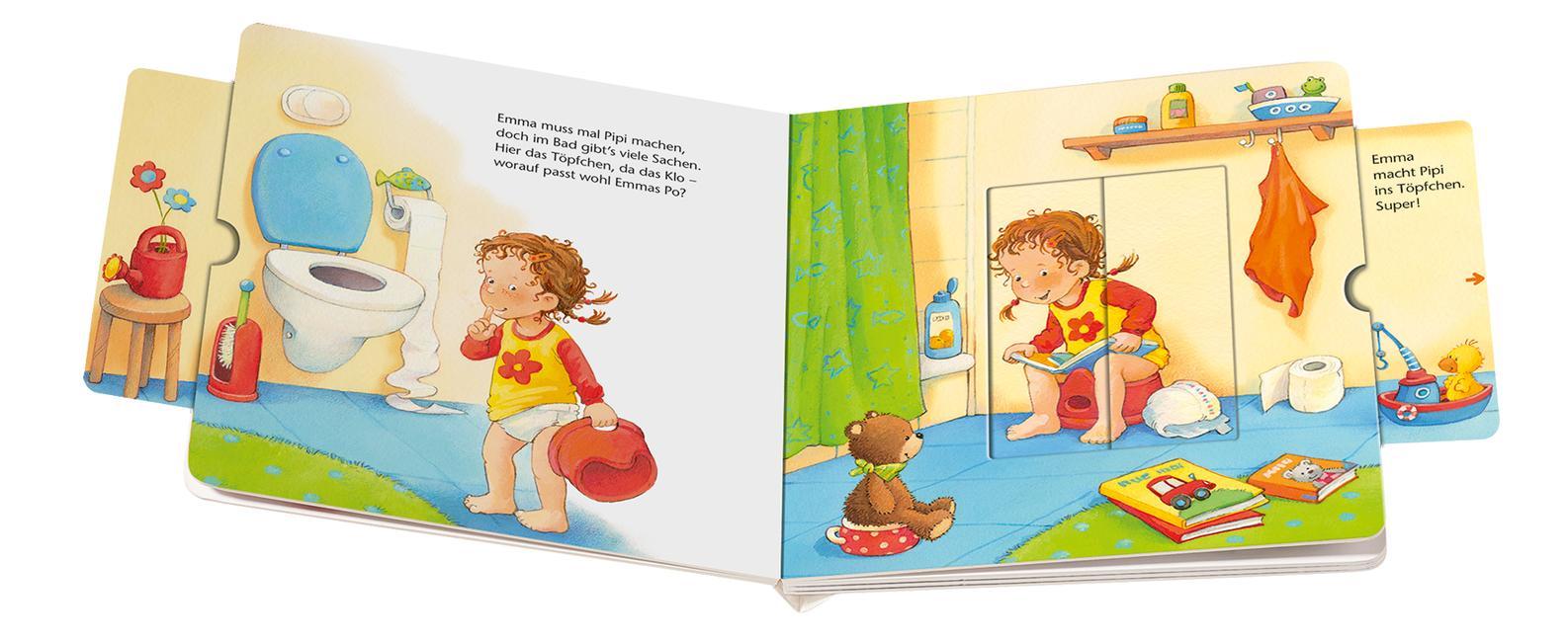 ministeps: Haare waschen, Zähne putzen