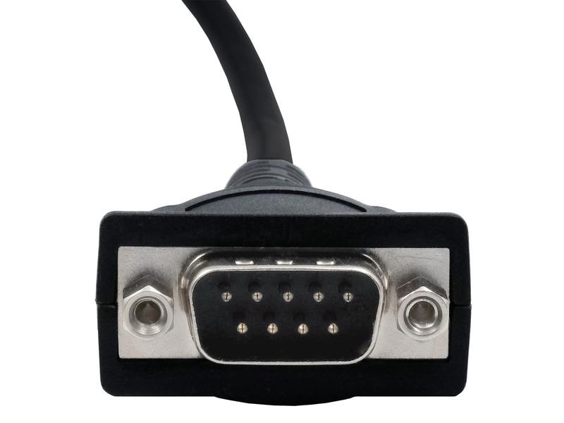 Exsys Schnittstellenkonverter EX-23001 2-Port USB-zu-Serial-Adapterkabel (9 Pin RS-232, 0.5 m)