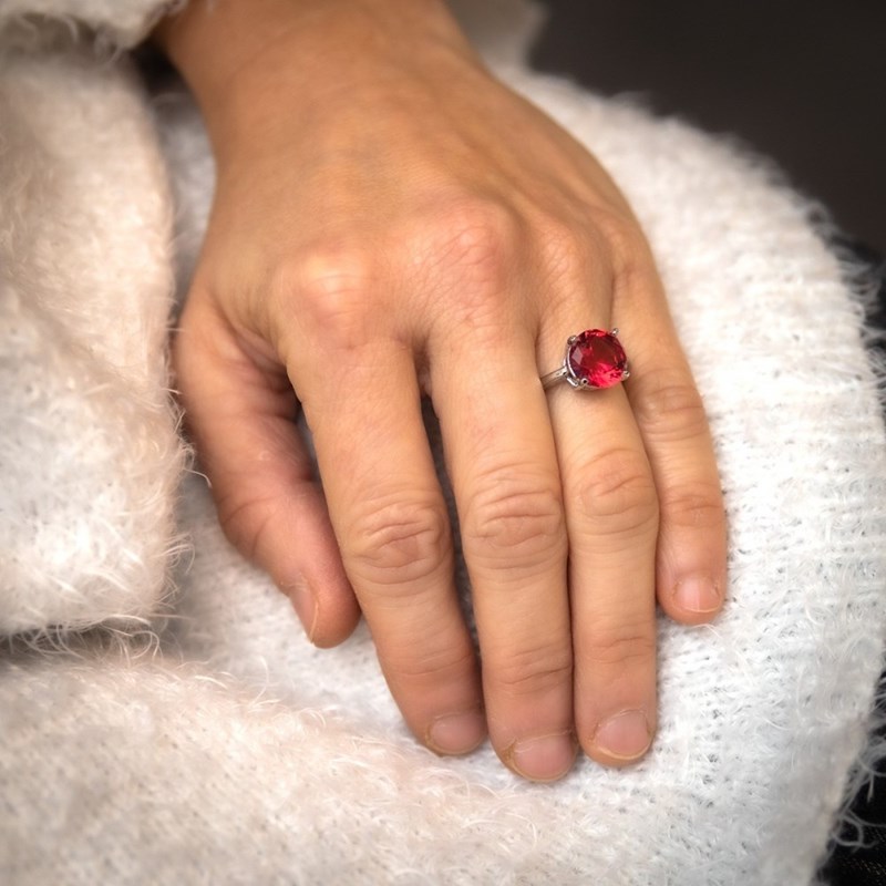 Bague Femme Rhodium PERSEE