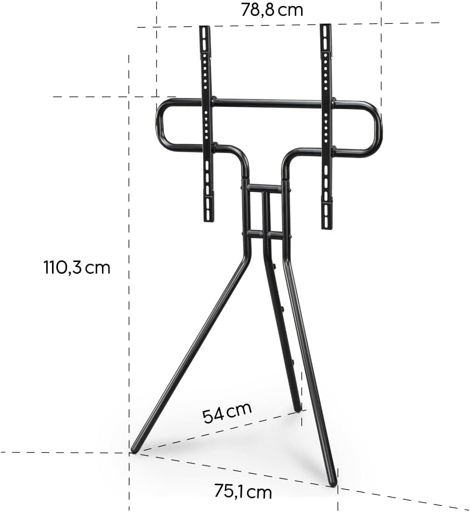 Hama TV-Ständer, Staffelei freistehend, höhenverstellbar, 191 cm (75