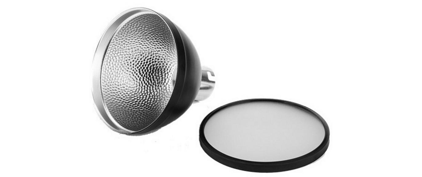 Reflektor AD-S1 mit 2x DiffusorGodox Reflektor mit zwei Diffusoren
