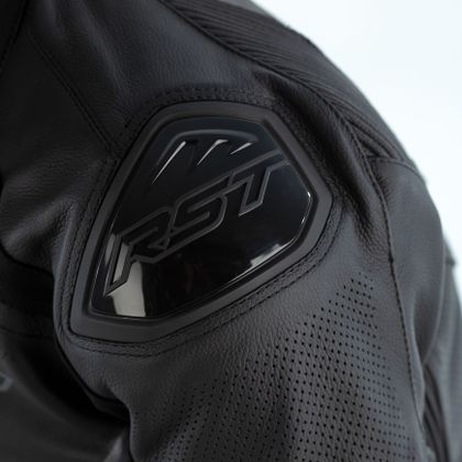 Blouson Airbag RST SABRE CUIR AIRBAG - Noir