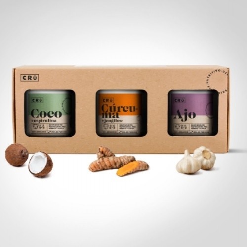 Kit CRU com 3 suplementos nutricionais para animais de estimação