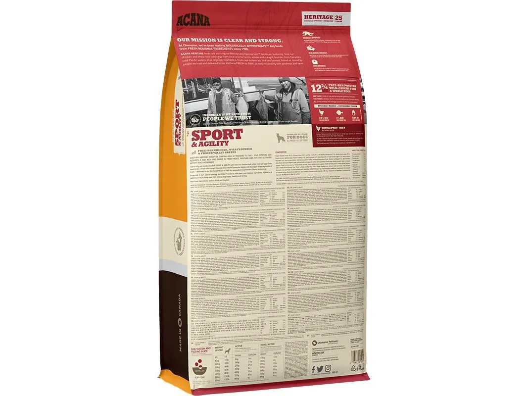 Acana Heritage Sport & Agility 17 kg