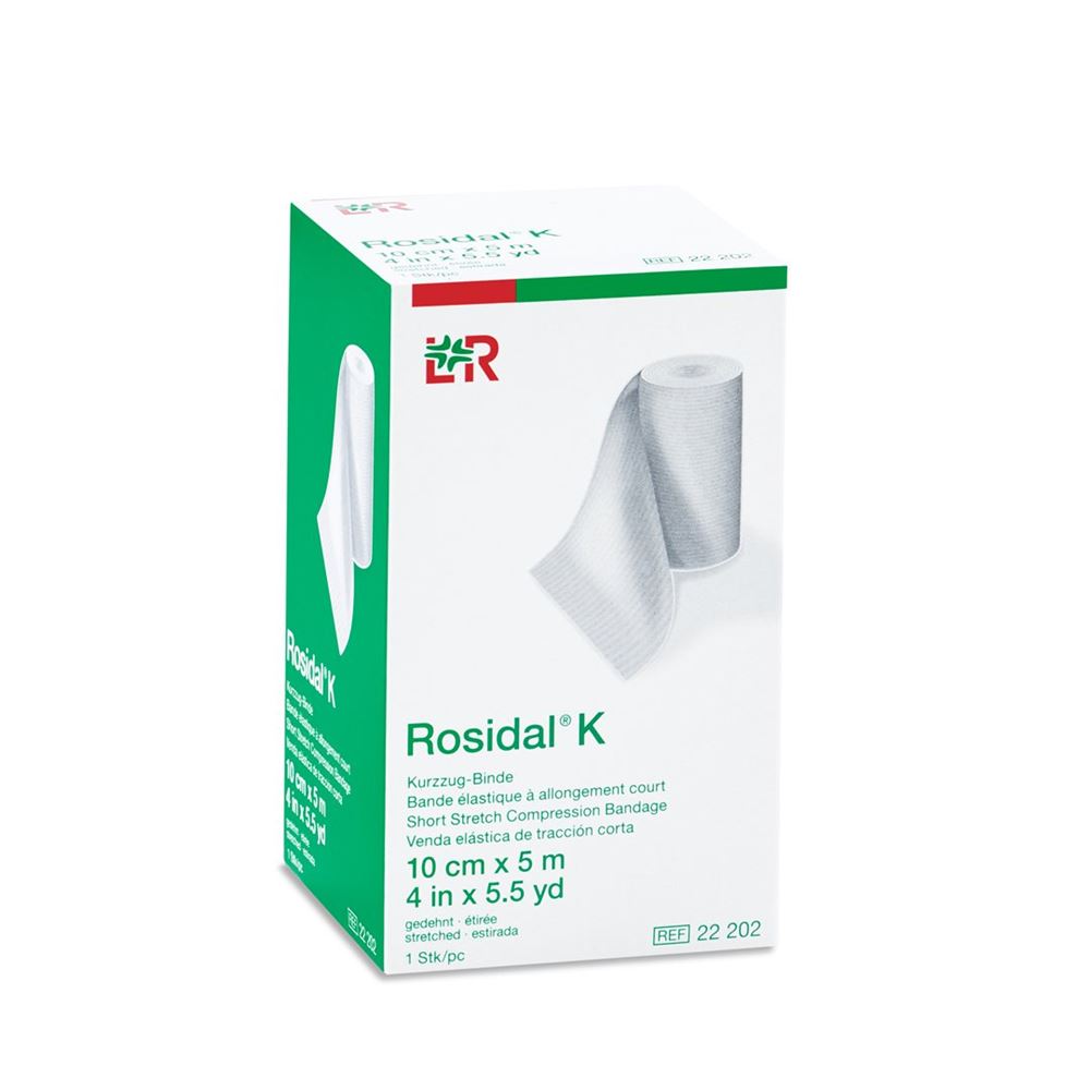 ROSIDAL K Kurzzug-Binde<br>1 Stück, 10cmx5m