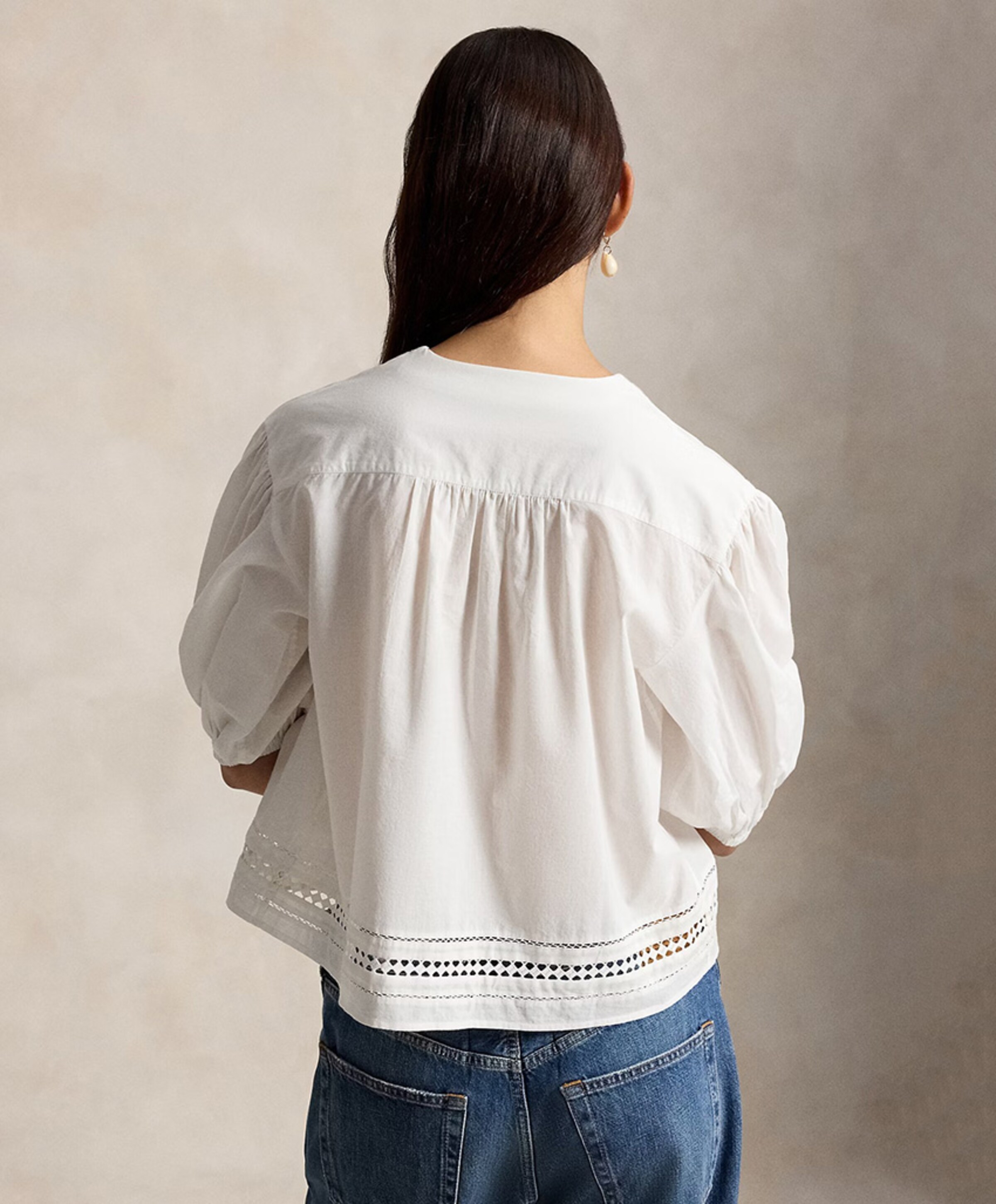 Ralph Lauren Dames blouse wit
