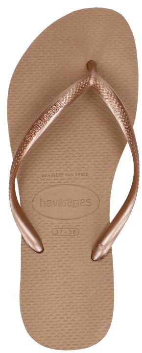 Havaianas Slim Rosé-goud
