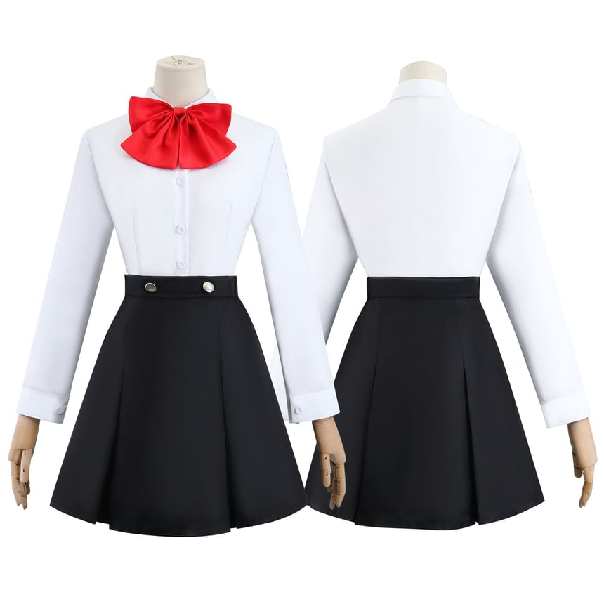 Feravin - Persona Makoto Yuki Cosplay Kostuum / Pruik / Set