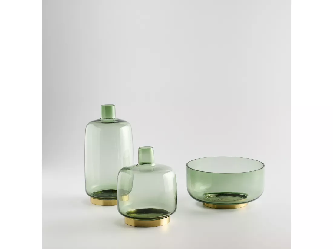Vase Rita Vert Moyen 23 x 16