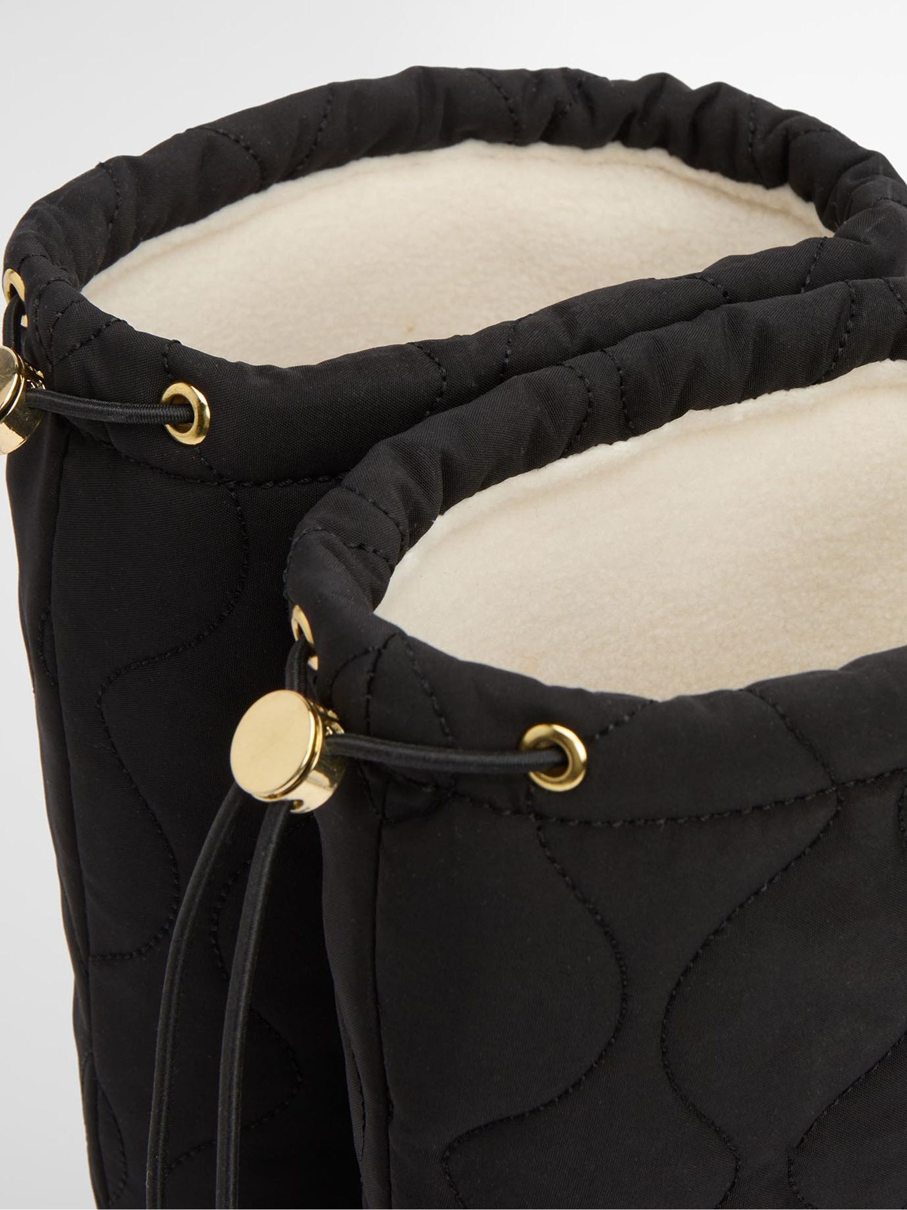 Zwart - Barbour® Marnie Quilted Tall Wellington Boots