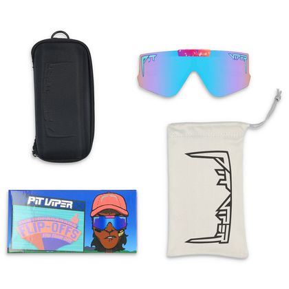 Lunettes de soleil Pit Viper FLIP - OFF - The COPACABANA - Multicolore