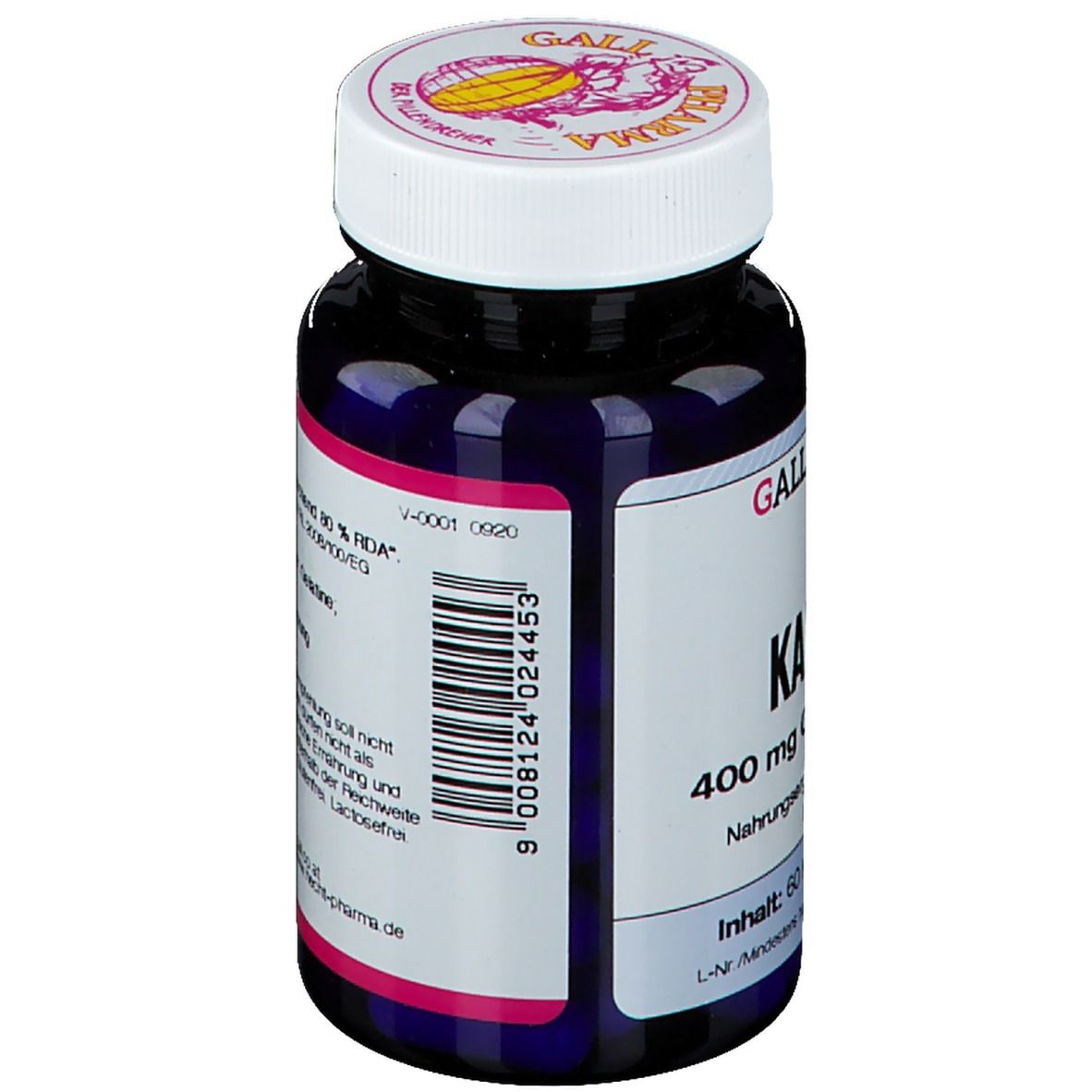 GALL PHARMA Kalium 400 mg GPH Kapseln