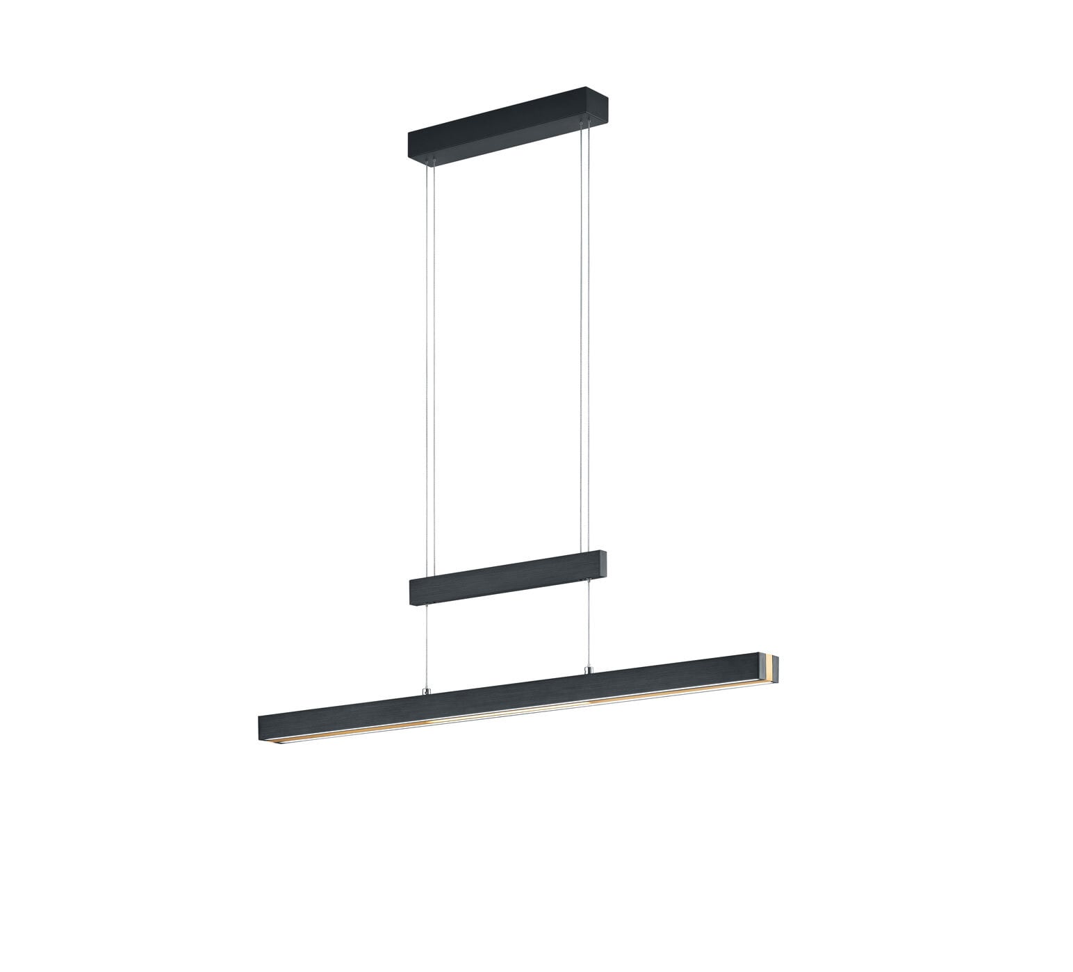 TRIO LED Pendellampe TRAJAN schwarz