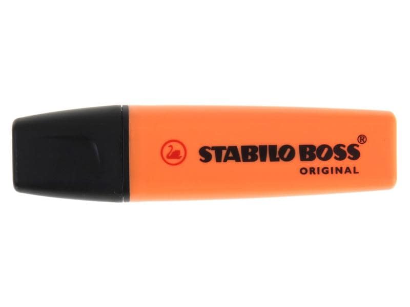 STABILO Textmarker Boss Original 8 Stück Textmarker, 8er-Etui