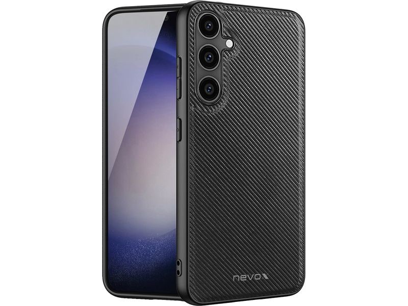 Nevox Back Cover StyleShell NYLO Schwarz Schutzhülle für das Samsung Galaxy S25