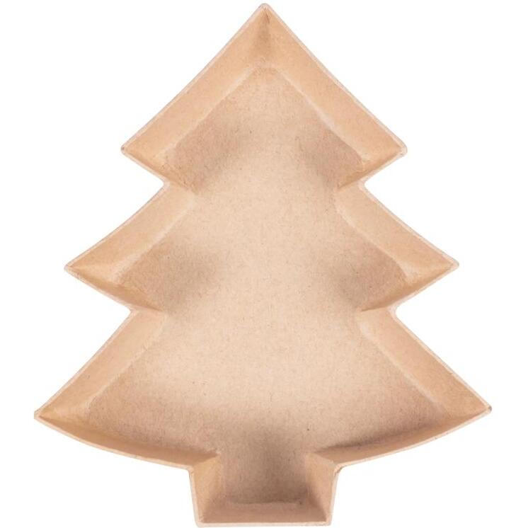 Plateau sapin 17x14x3 cm - Kraft