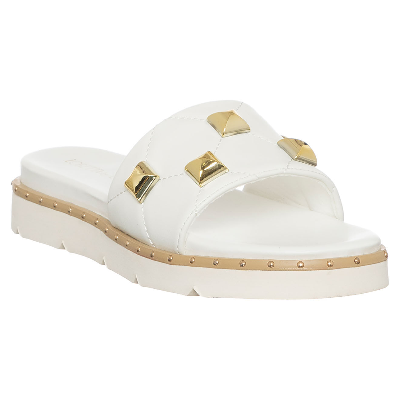 Loretta by Loretta Mules Plateforme Emy blanches