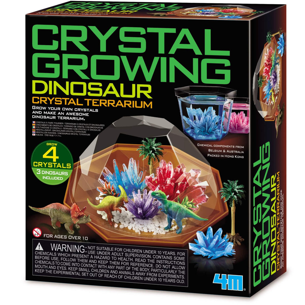 Køb 4M Crystal Growing / Dinosaur Crystal Terrarium (EU)
