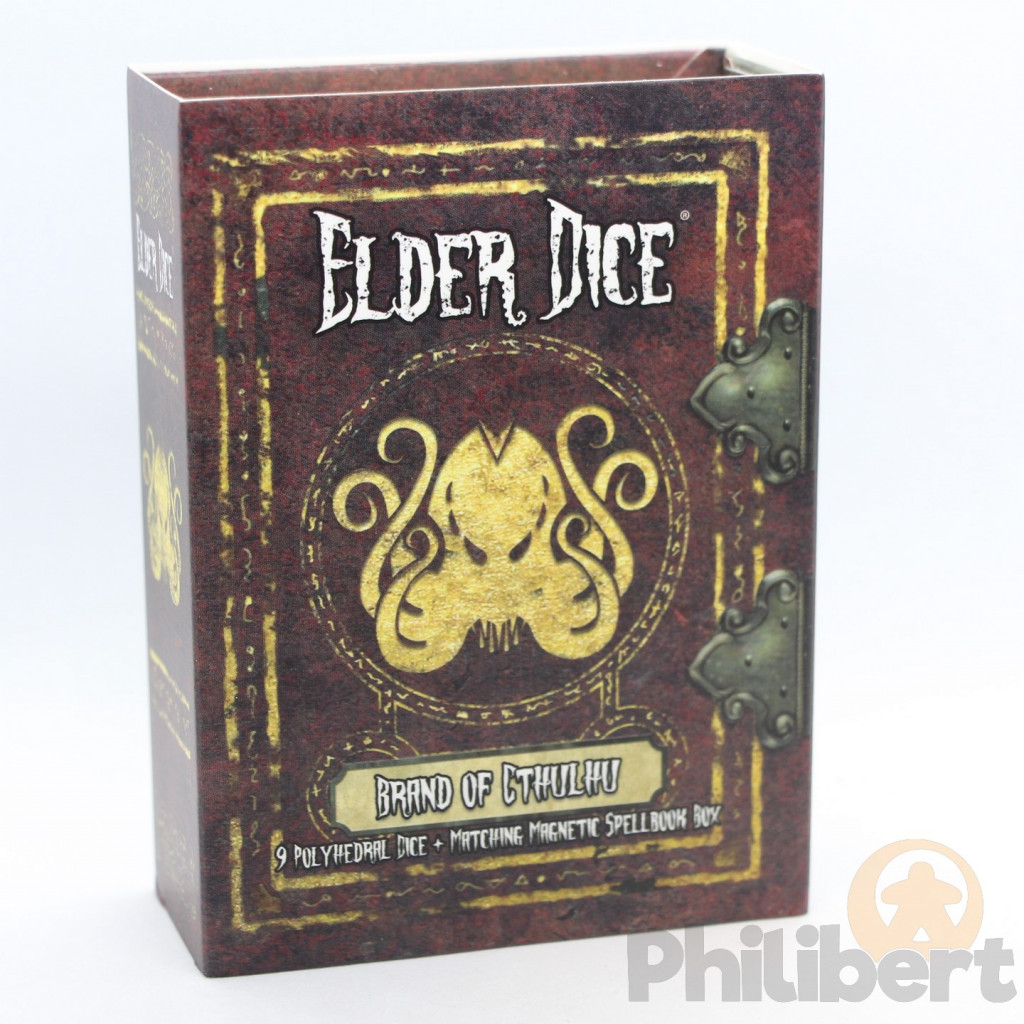 Set de 9 Dés JDR Elder Dice: The Brand of Cthulhu Dice (Red)