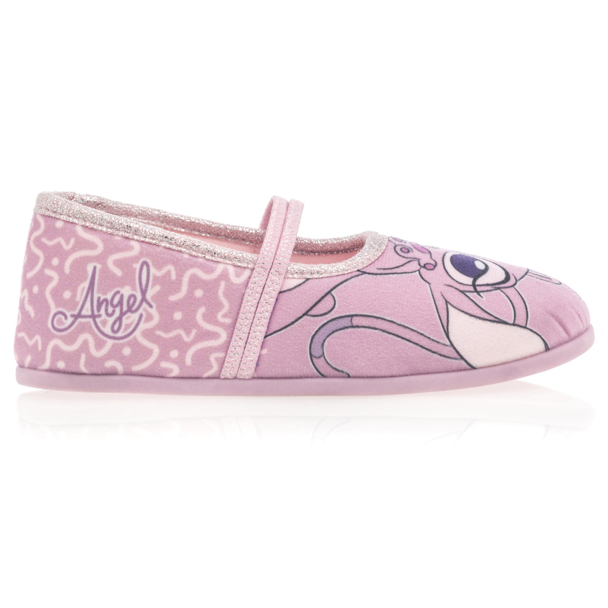 Chaussons ballerines Fille rose