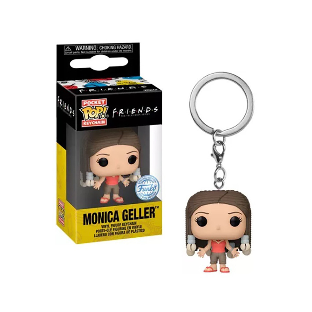 Friends - Porte-clés Pocket Pop - Monica Geller with Braids