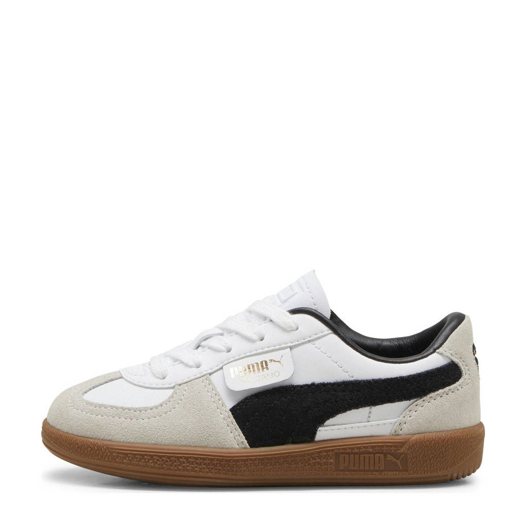 Puma sneakers wit/lichtgrijs/zwart