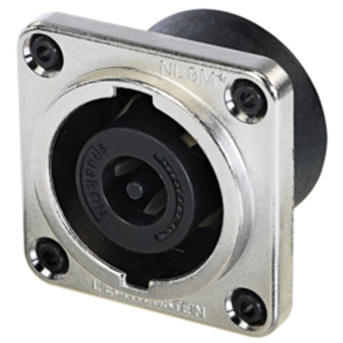 Neutrik NL8MDXX-V-3 speakON chassisdeel 8-polig