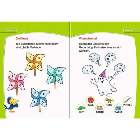 Ravensburger Leserabe: Erstleserätsel für Lesestarter (Vor-Lesestufe)