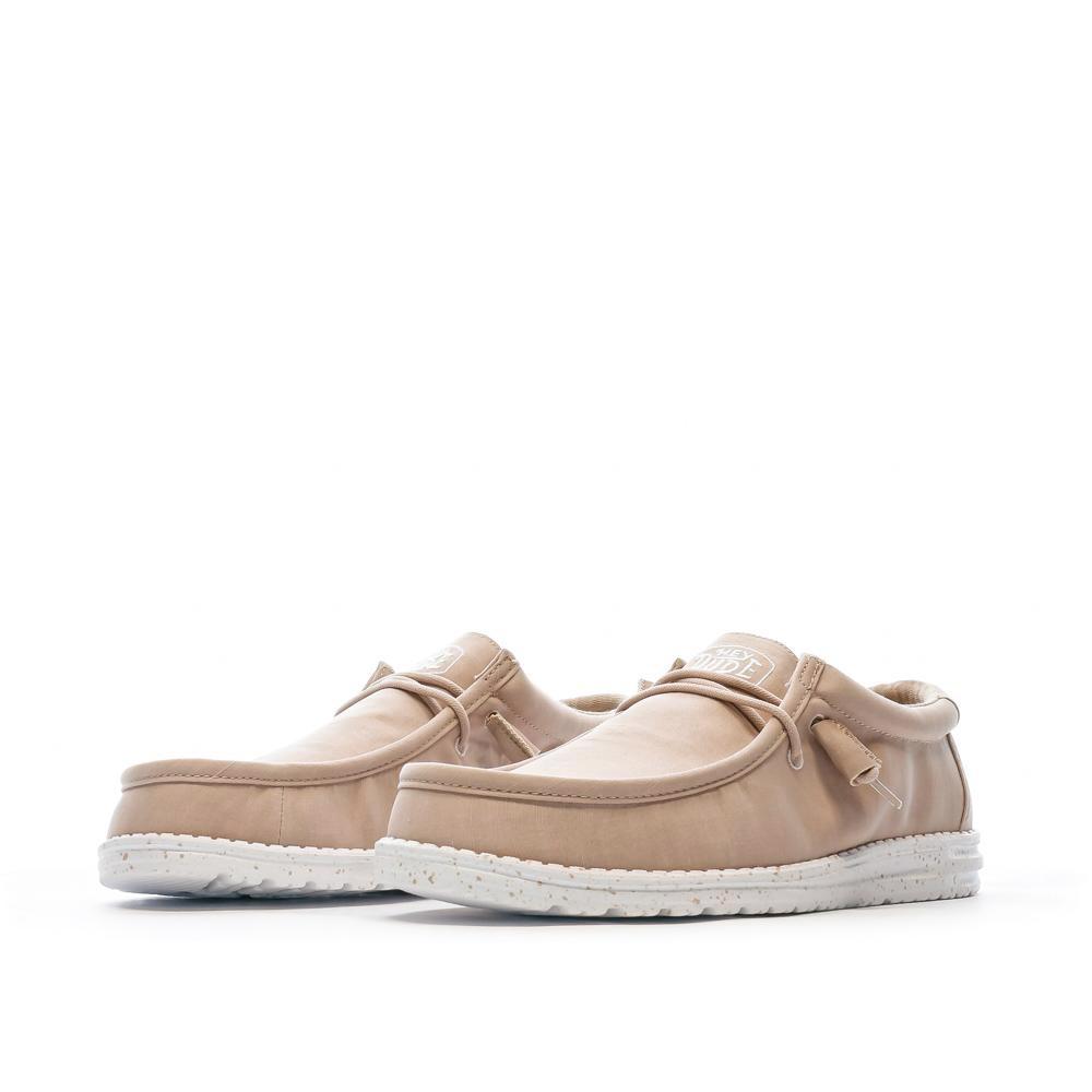Hey Dude Chaussures Vieux Rose Homme Hey Dude Wally Slub Canvas