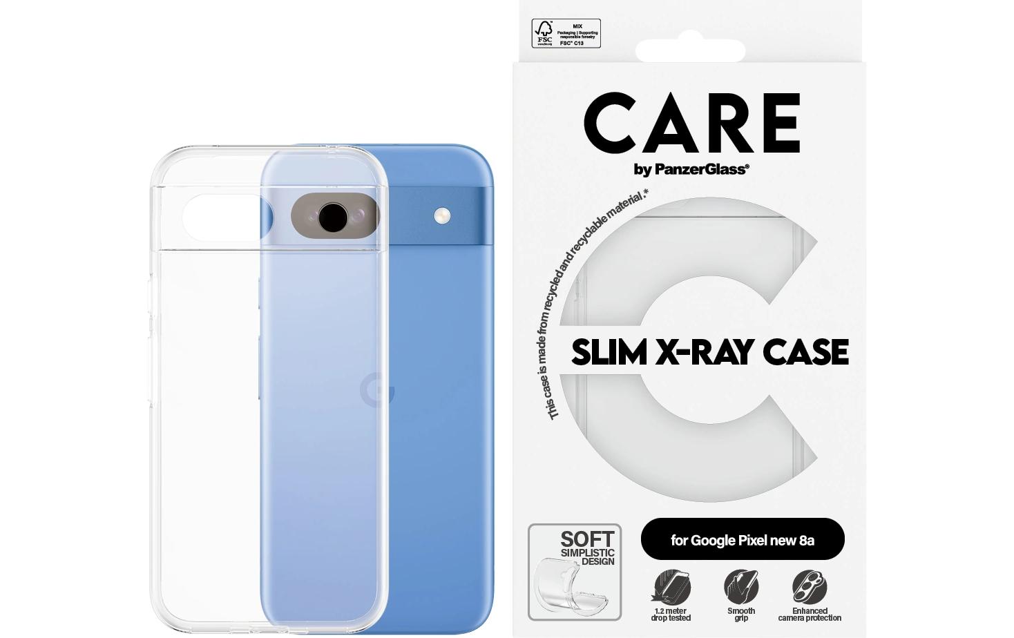 Back Cover Fashion X-Ray Soft Basic Pixel 9aSchutzhülle für das Google Pixel 9a
