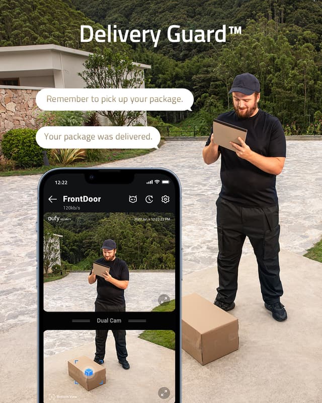 Eufy Dual Cam dørklokke video-tilbehør