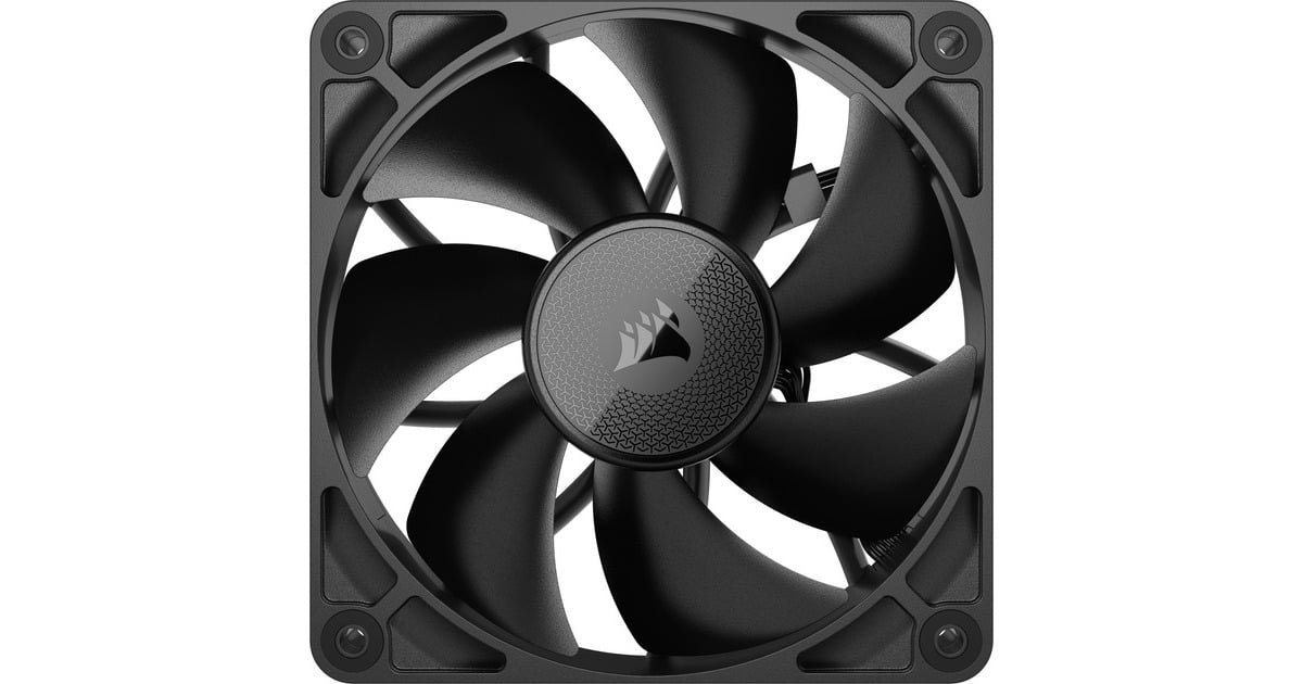 CorsairiCUE LINK RX120 case fan  (Zwart, 120 x 120 x 25 mm, PWM)