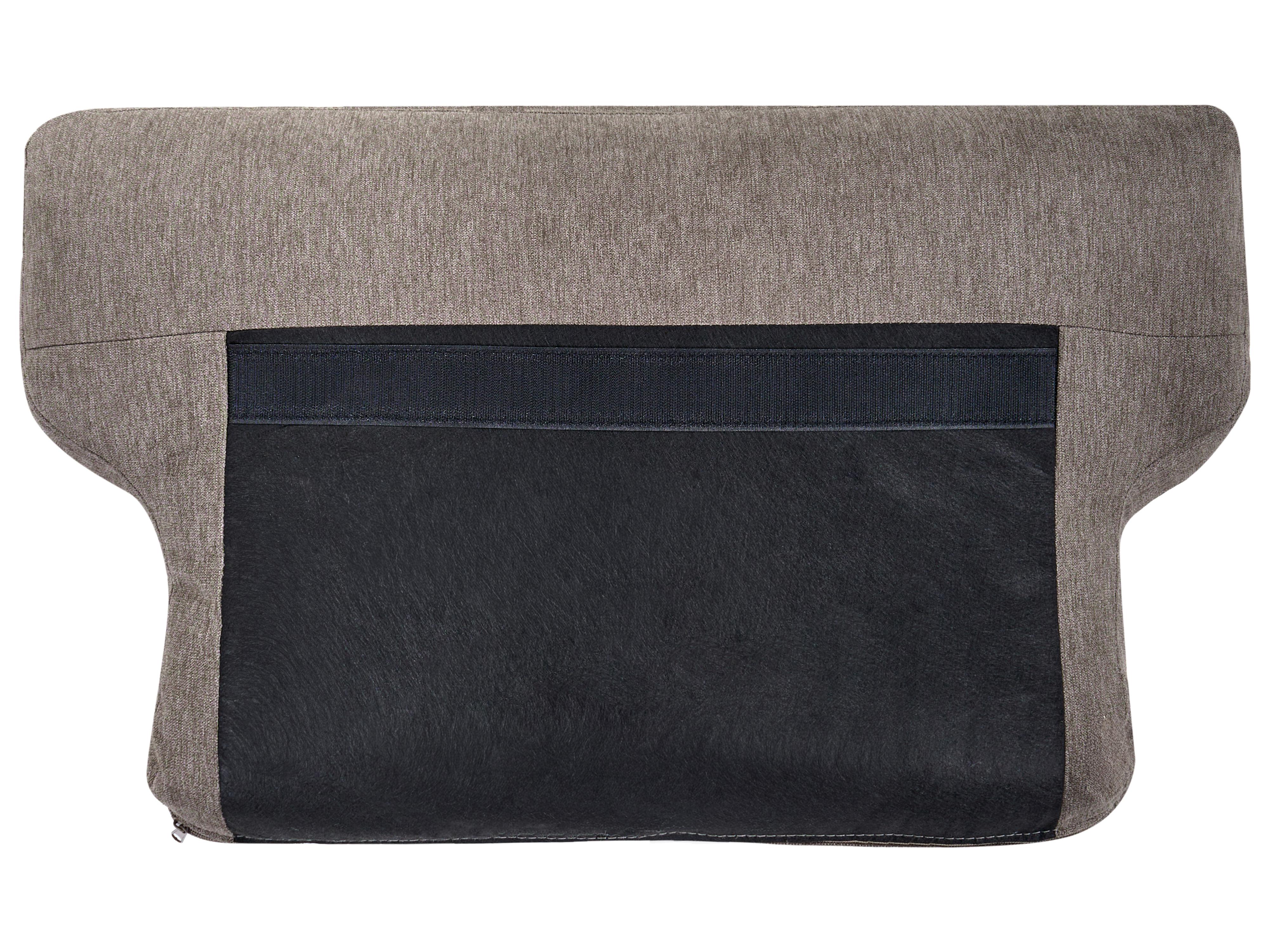 Bankenset 6-zits LOUSTO Stof Bruin