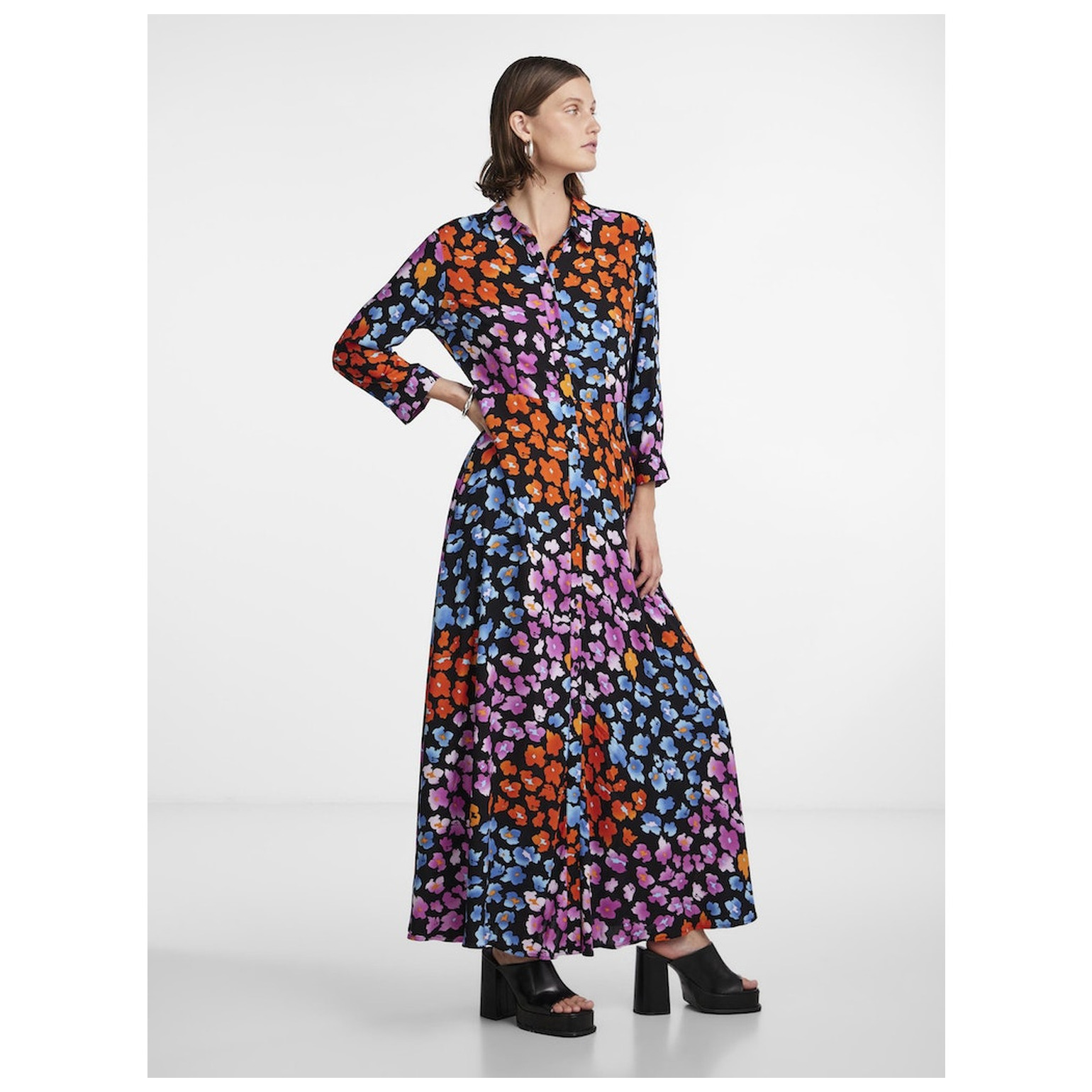Y.A.S YASSAVANNA LONG SHIRT DRESS S.