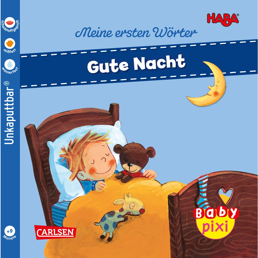 CARLSEN Baby Pixi 88: HABA erste Wörter: Gute Nacht